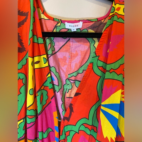 Rhode Blake Printed Jumpsuit Uzbek Red - Picture 6 of 7